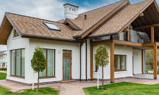 Проект дома с мансардой в Шелехове | цена от 316740 рублей от Строй-Шлх