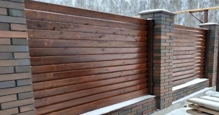 Столбы для забора из кирпича в Шелехове - Выгодные цены от 3273 рублей