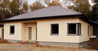 Одноэтажный дом из газобетона под ключ: стоимость от 137254 рублей в Шелехове